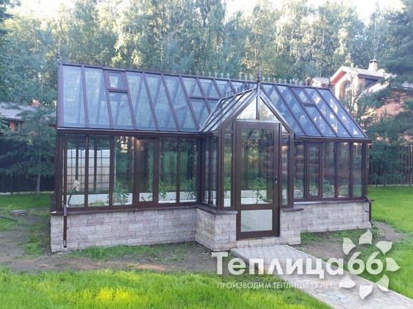 Новая теплица в английском стиле!
