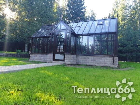 Новая теплица в английском стиле!